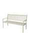 Metallisches Gartenbank Beige 152x62x90cm