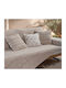 Nef-Nef Homeware Bleeze Decken & Couchdecken Zweisitzer-Sofa Überwurf 180x250cm Beiges