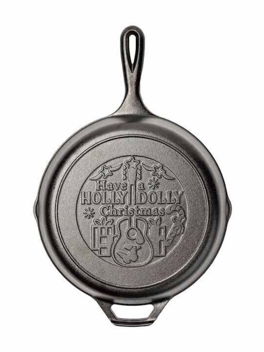 Lodge Chef Collection Τηγάνι από Μαντέμι με Καπάκι με Αντικολλητική Επίστρωση 25.4cm