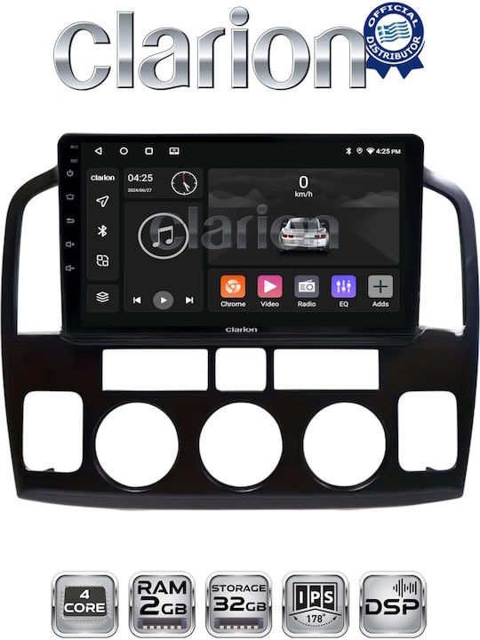Clarion Ηχοσύστημα Αυτοκινήτου για Suzuki Grand Vitara 1998 > 2004 (Bluetooth/USB/WiFi/GPS/Apple-Carplay/Android-Auto)