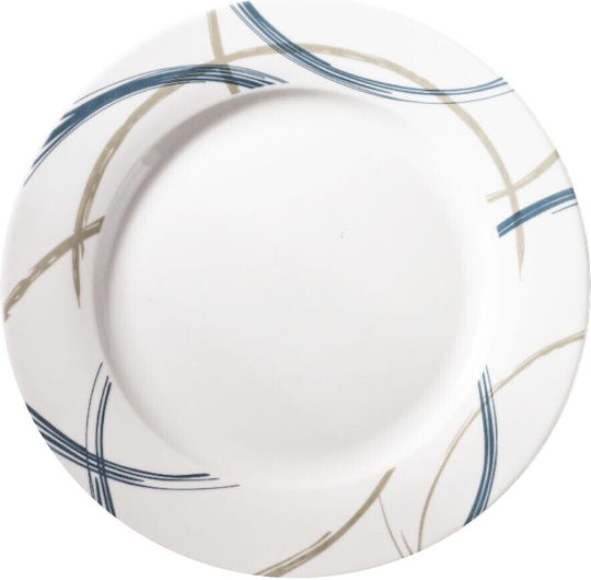 Ankor Soup Plate Porcelain White Diameter 26.5cm