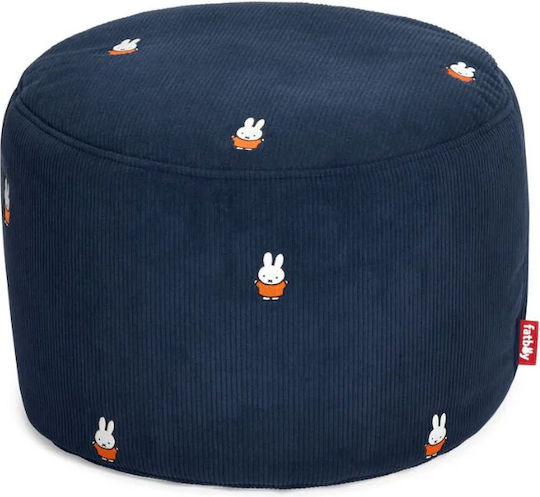Kinderstühle Point Cord X Miffy Blau 50x35cm