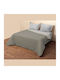Double Coverlet Beige/Ecru 220x240cm