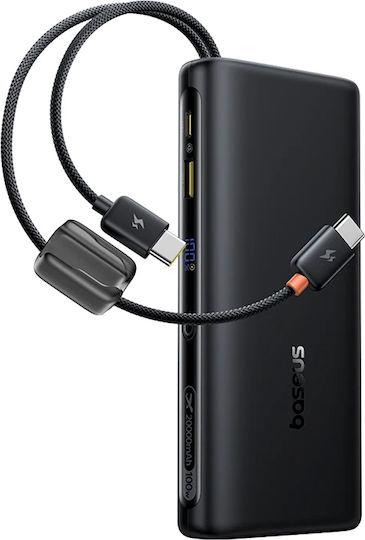 Baseus EnerFill FC41 Външна батерия 20000mAh 100W с USB-A порт и USB-C порт Power Delivery / Бързо зареждане / PPS Черна