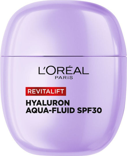 L'Oreal Paris Revitalift Hyaluron Plumping Aqua-fluid Moisturizing Face Day Cream with SPF30 40ml