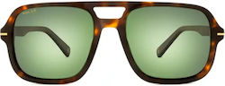 Polar Men's Sunglasses with Brown Frame Gold 198 428