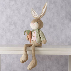 Msa Boy Sitting Rabbit Mimi Beige Green 42x23x180cm Natural Stone Polyester