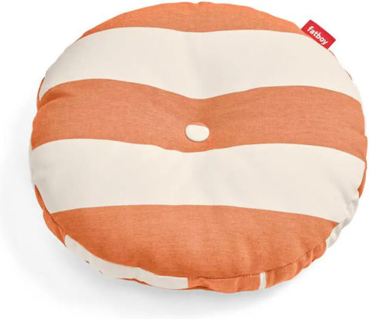 Fatboy Perna Stripe Portocalie Crem 50x50 cm