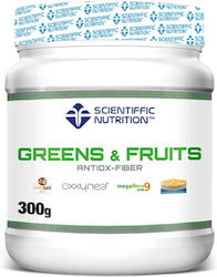 Scientiffic Nutrition Greens & Fruits 300gr Green