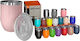 HOMie Stainless Steel Thermos Glass 360ml Black with Straw