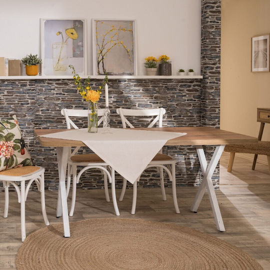 Teoran Καρέ Alora 90x90εκ.