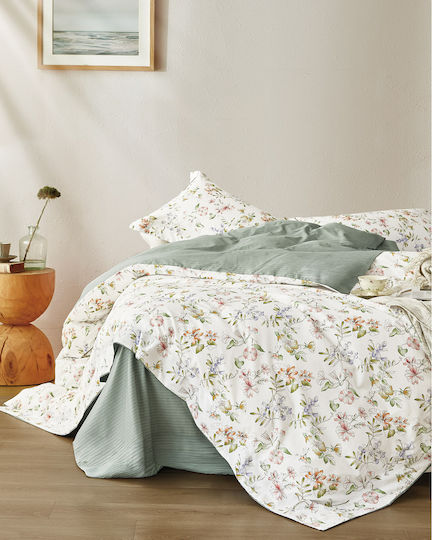 Rythmos Rythmos Tagesdecken Übergröße Baumwollsatin Rosado 235x250cm 3Stücke