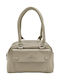 Fabric Women's Handbag Crossbody Shoulder Beige