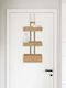 5Five Wall Mounted Bathroom Shelf Wooden Beige
