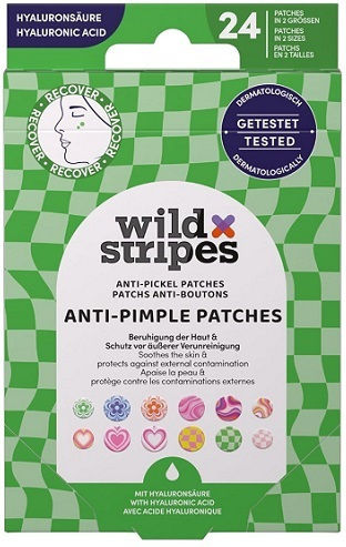 Wild Stripes Patches Προσώπου Με Centella Asiatica 24τμχ