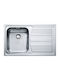 Franke Llx 611-79 Drop-In Kitchen Sink Inox L50xW79cm Gray