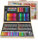 Oxford Home Colouring Set in Wooden Case 46x30.9cm 180 Pieces