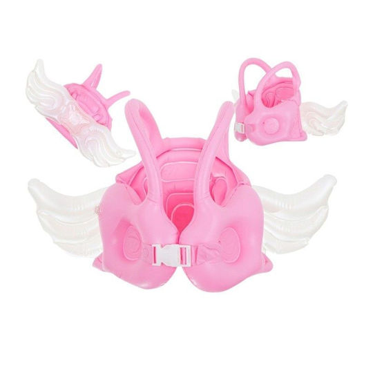 Παιδικό Φουσκωτό Σωσίβιο Γιλέκο 40cm Sl-b070 152162 Pink