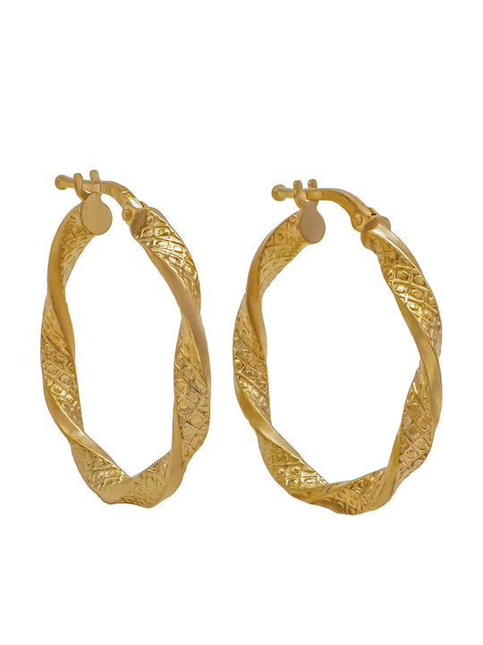 Savvas Design Ohrringe Ohrhänger aus Gold 14K SKO02108