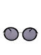 Trussardi Women's Sunglasses with Black Frame and Gray Lens STR115S 700V