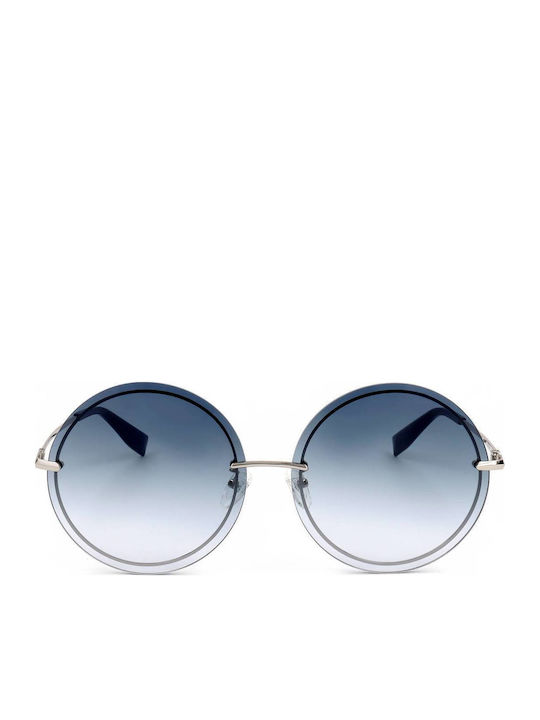 Trussardi Women's Sunglasses with Blue Frame and Blue Lens