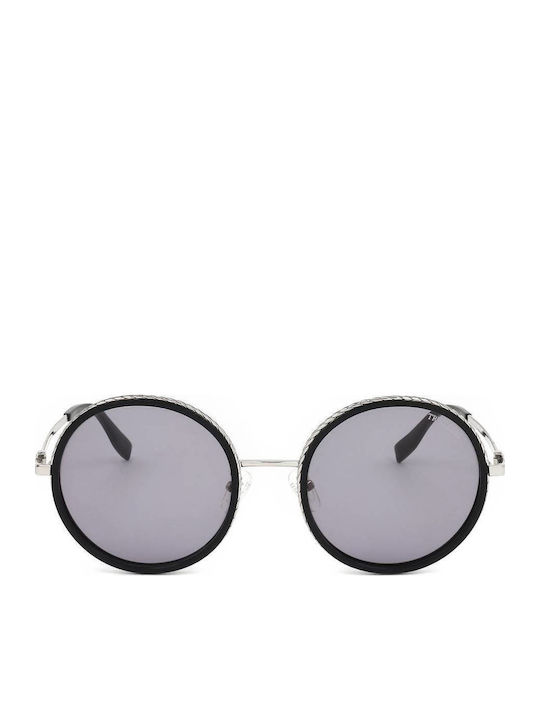 Women's Sunglasses with Black Frame and Gray Lens