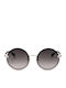 Trussardi Ochelari De Soare Pentru Femei Cu Culoarea Gri A Săculețului Și Culoarea Neagră A Lentilei