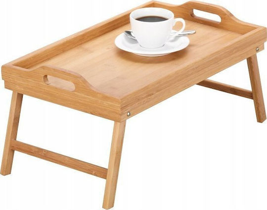 Zeller Bamboo Δίσκος Κρεβατιού 50x30x21cm