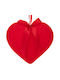 Iliadis Hanging Wall Decor Red Fabric 30x30cm