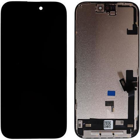Οθόνη OLED Hard με Μηχανισμό Αφής για Apple Iphone 16 (Μαύρο)