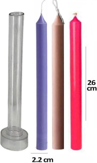 Matriță Plastic Lumânare Matriță Lumânare Diy Lumânări Pascale 26cm