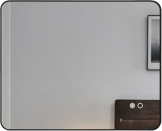 Polihome Wall Mirror with Frame 80x60cm