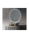 Polihome Wandspiegel mit Rahmen 90x90cm