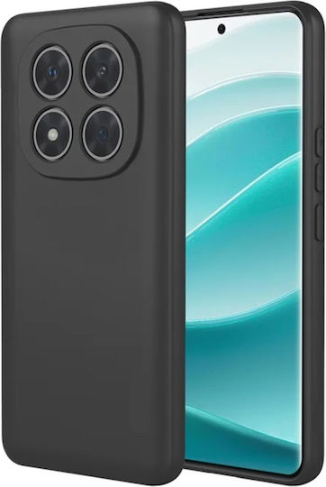 Techwave Handyhülle aus Silikon Schwarz (Redmi Note 15 Pro 5G)