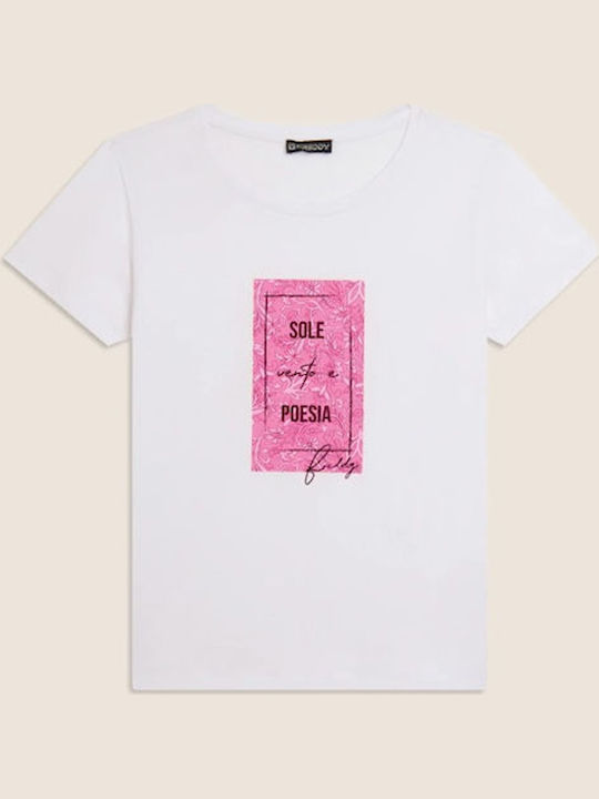 Freddy Women's T-shirt Pink