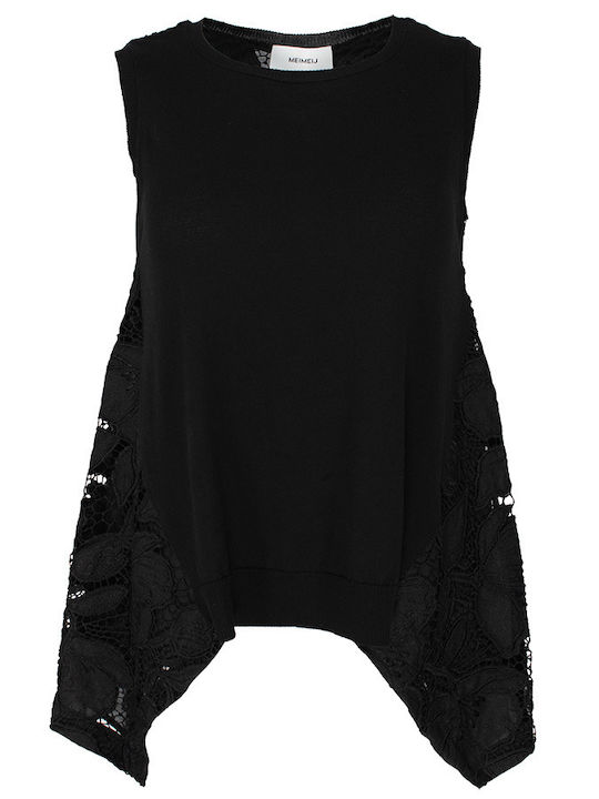 Meimeij Black Blouse