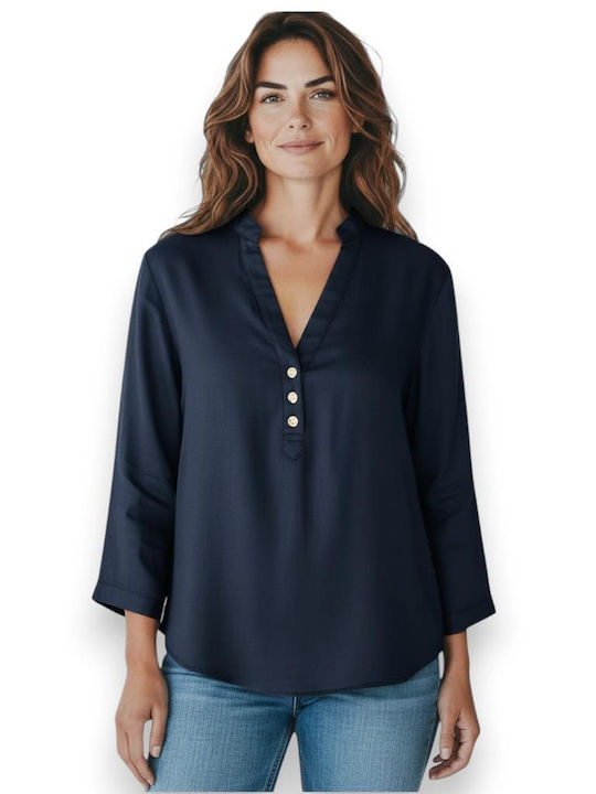 Rebekka Blue Blouse