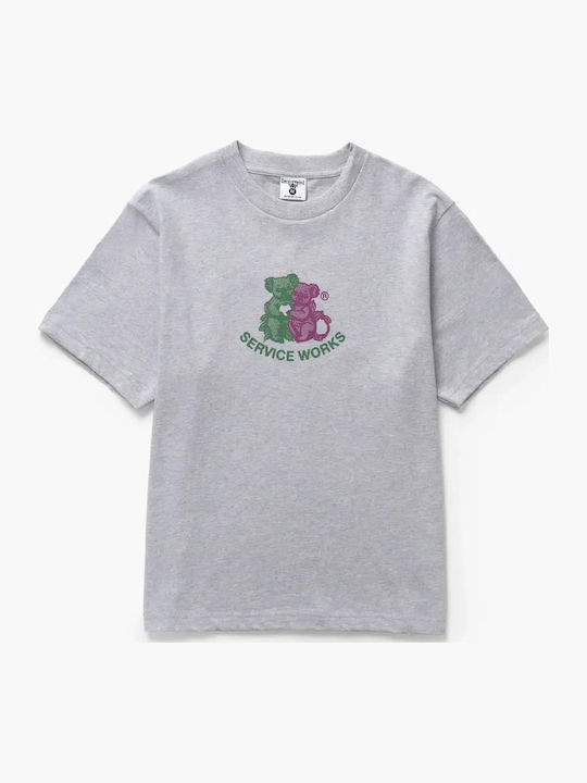 Service Works Tricou Gri Heather