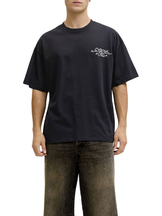 Jack & Jones Crew Neck T-shirt Μαυρο