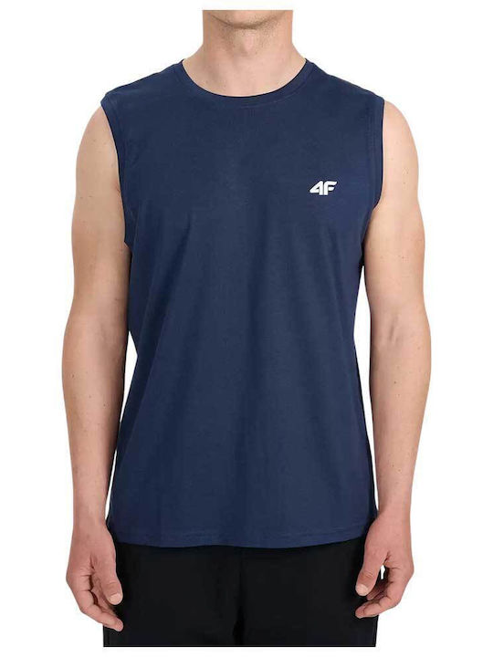 4F T-Shirt Blue