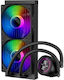 1STPLAYER Thunderstorm TS4 240 AIO Водно Охлаждане За CPU С 2 Вентилатора 120мм И ARGB Осветление