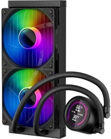 1STPLAYER Thunderstorm TS4 240 AIO Водно Охлаждане За CPU С 2 Вентилатора 120мм И ARGB Осветление