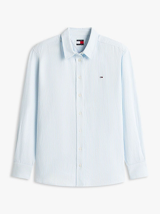 Tommy Hilfiger Long Sleeve Women's Linen Shirt ...