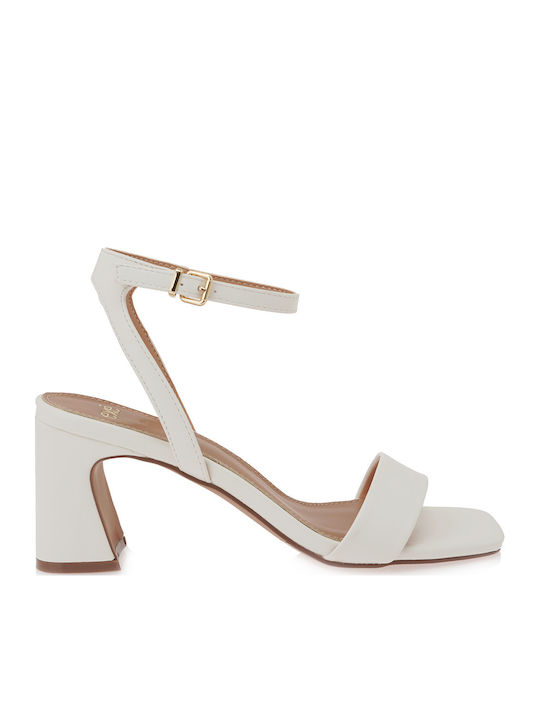 Exe Sandals White