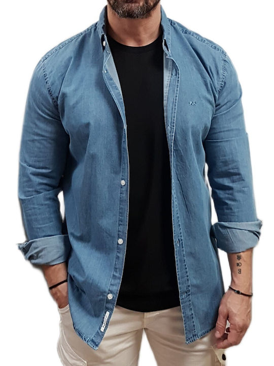 Pepe Jeans Τζιν Overshirt Blue Denim