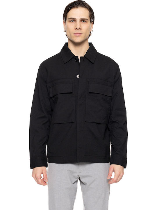 Smart Overshirt Schwarz