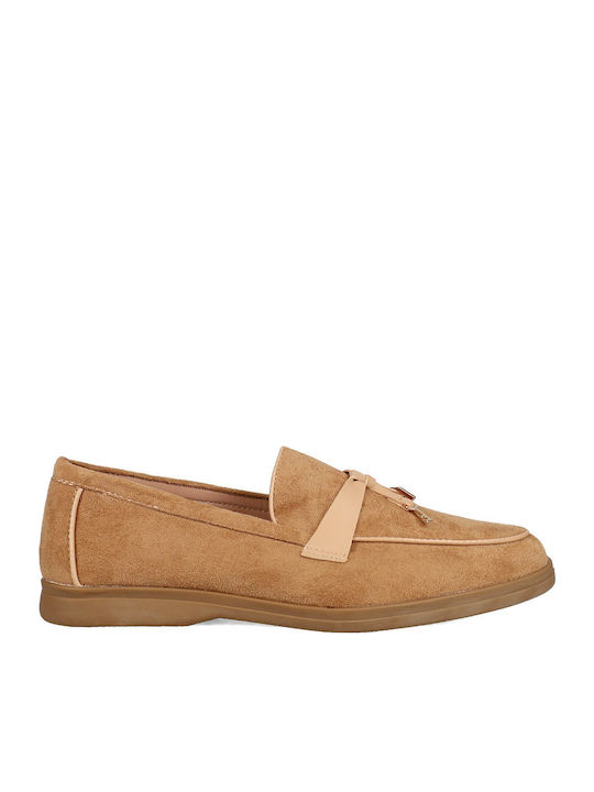 Women's Loafers in Brown Colour