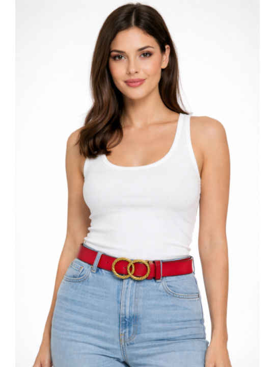 Women's Belt Red SJ-JOY29-80-26BE-RED