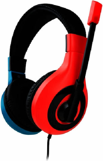 Nacon 19002023 On Ear Gaming Headset με σύνδεση 3.5mm Κόκκινο