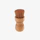 Hadya Brush Teak Wood Natural Coconut Bristle Pgst0054